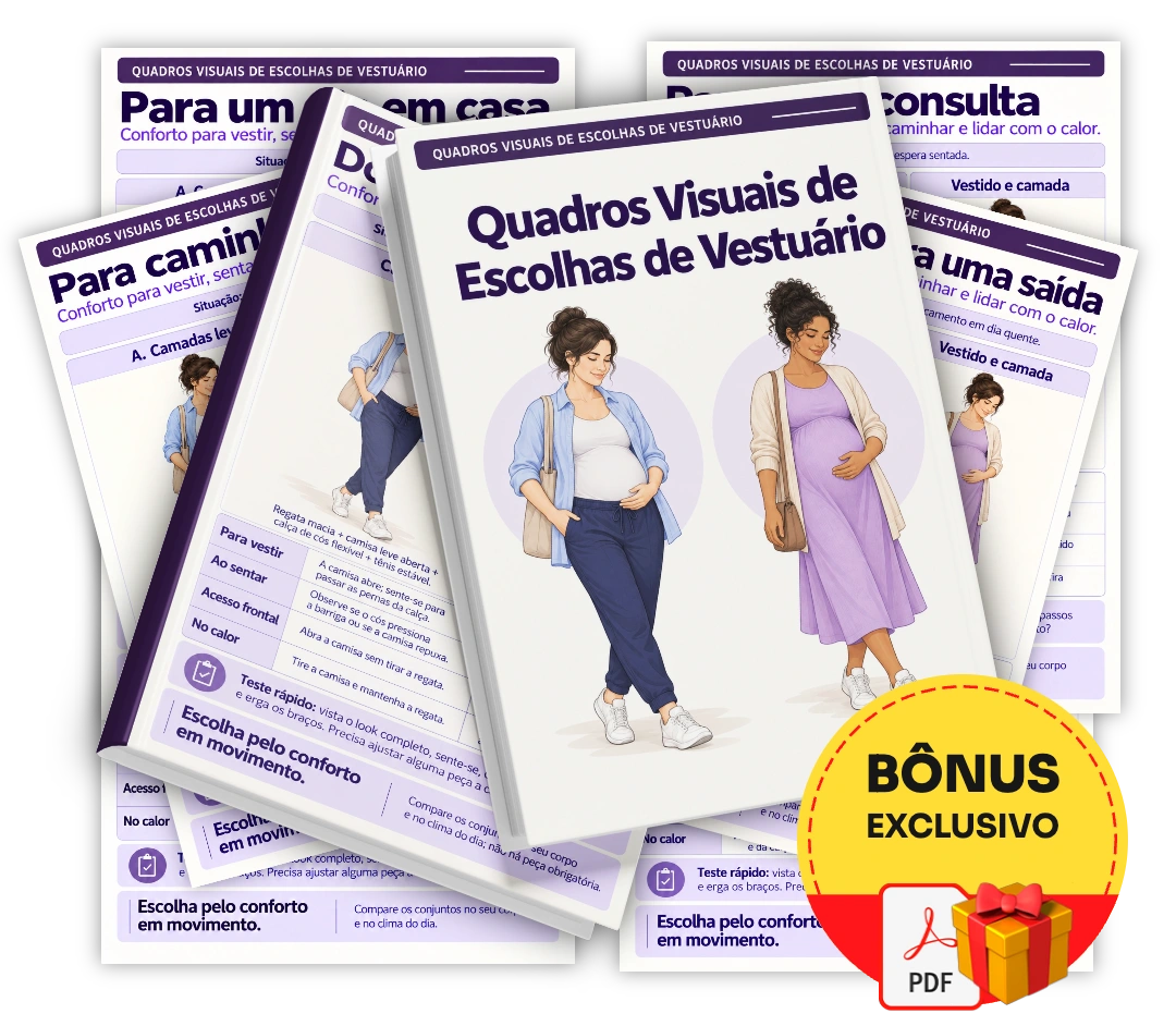 Quadros Visuais de Escolhas de Vestuário